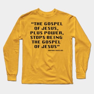 The Gospel Plus Power Long Sleeve T-Shirt